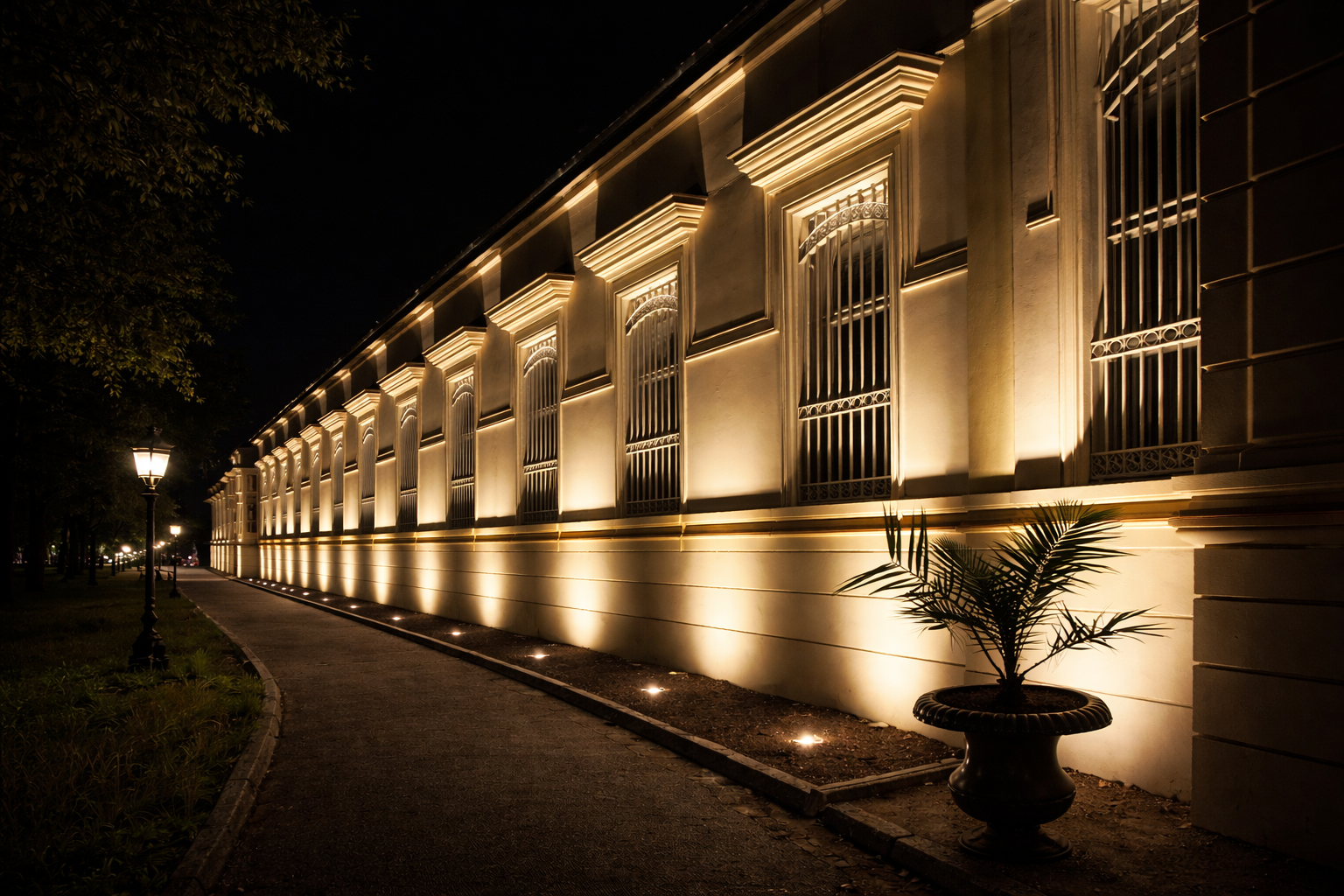 Yıldız Sarayı Hasbahçe Aydınlatma Restorasyon Projesi